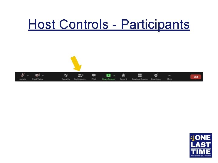 Host Controls - Participants 