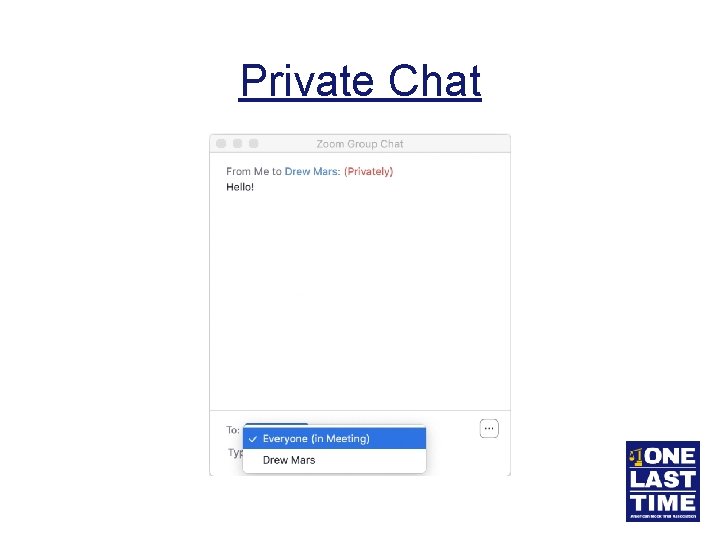 Private Chat 