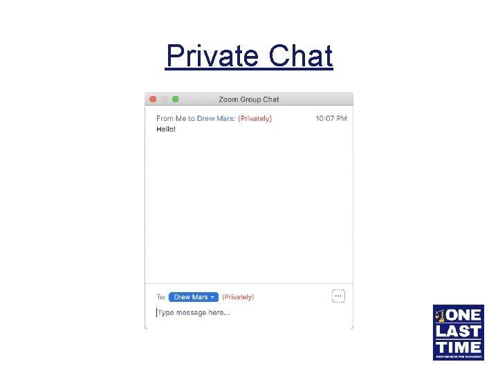 Private Chat 