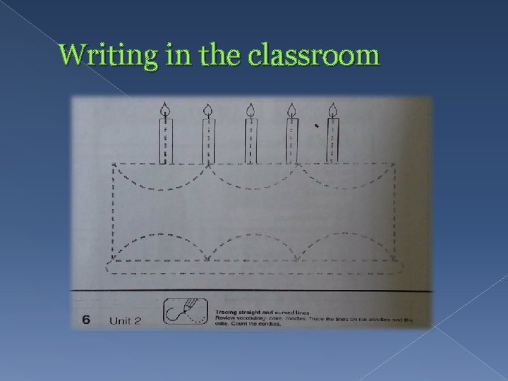 Writing in the classroom 