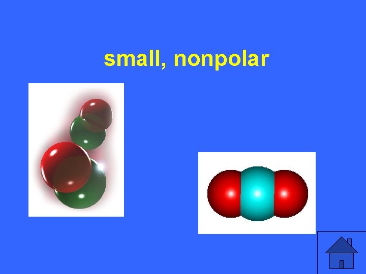 III 20 a small, nonpolar 29 