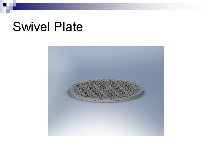 Swivel Plate 