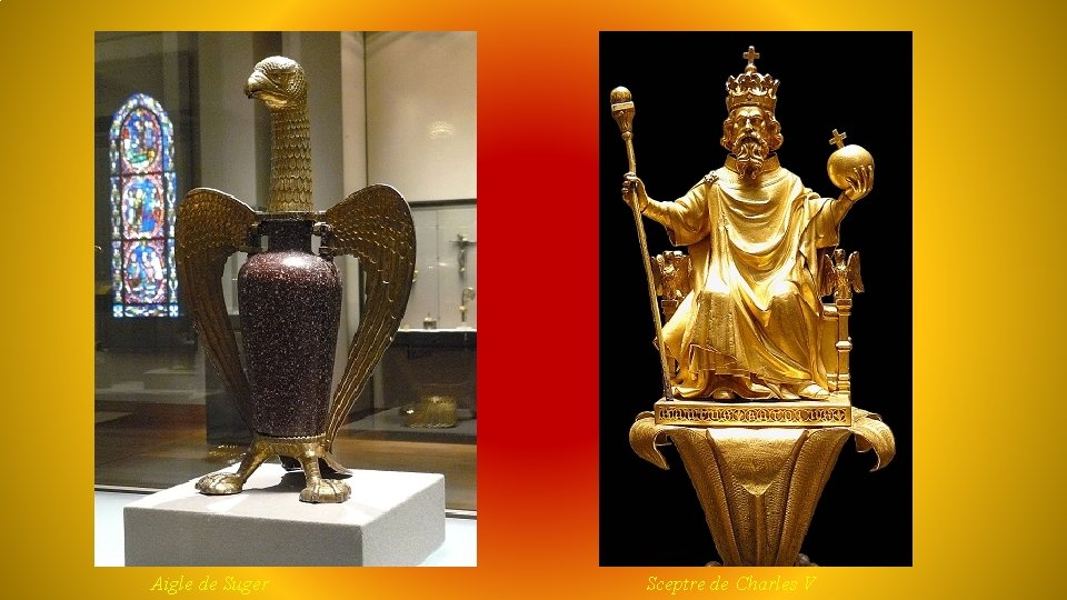 Aigle de Suger Sceptre de Charles V 