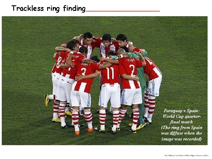 Trackless ring finding Paraguay v Spain: World Cup quarterfinal match (The ring from Spain