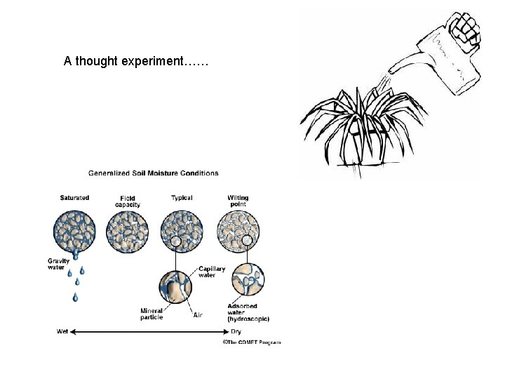 A thought experiment…… 