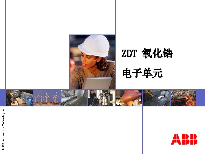 © ABB Automation Technologies ZDT 氧化锆 电子单元 