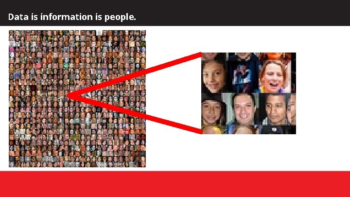 Data is information is people. 