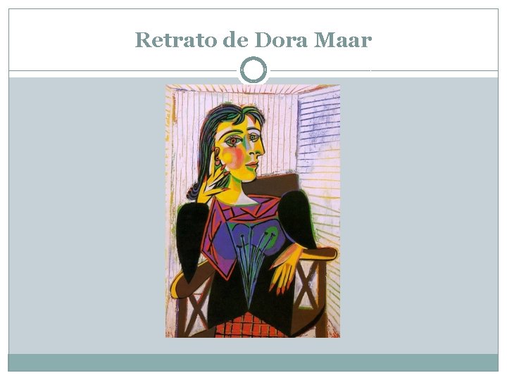 Retrato de Dora Maar 