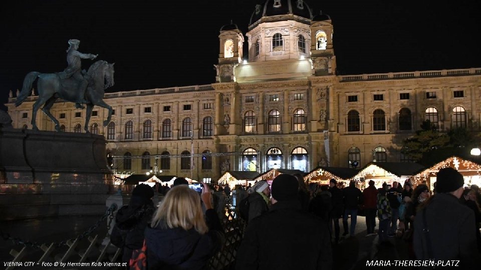 VIENNA CITY - Foto © by Hermann Kolb Vienna. at MARIA-THERESIEN-PLATZ 