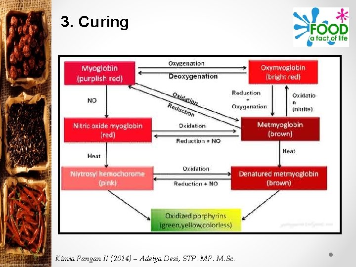 3. Curing Kimia Pangan II (2014) – Adelya Desi, STP. M. Sc. 