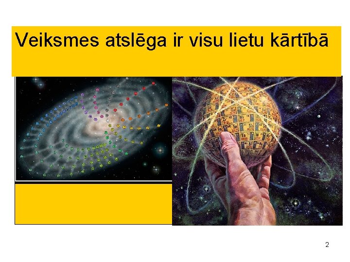 Veiksmes atslēga ir visu lietu kārtībā 2 