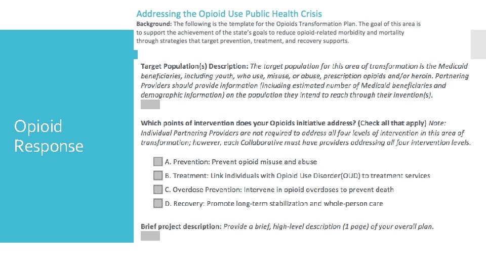 Opioid Response 