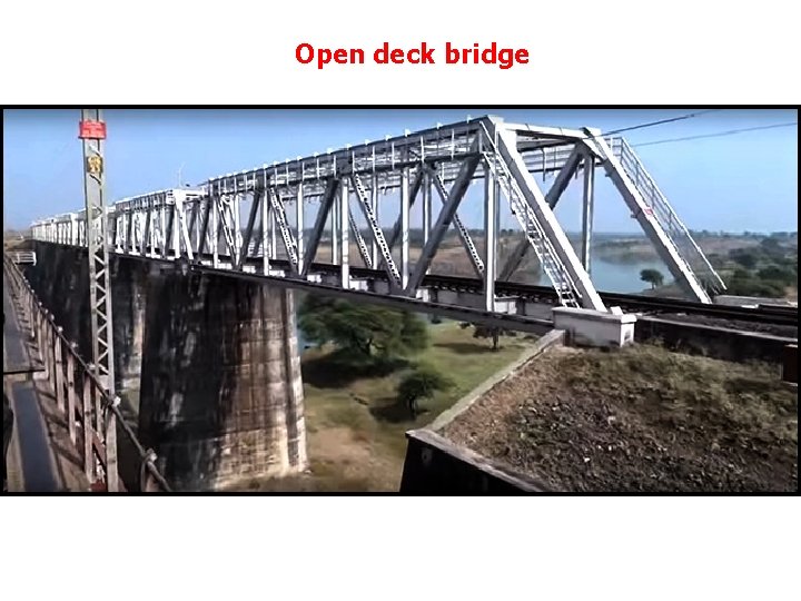 Open deck bridge 