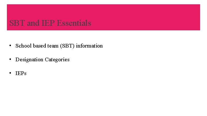 Pro Role active of. Teams a Learning steps IEP/School to Assistance take Teacher Based