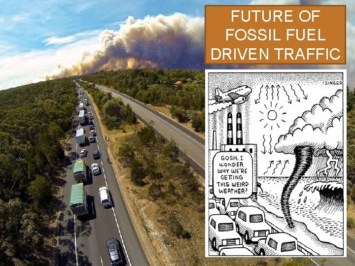 FUTURE OF FOSSIL FUEL DRIVEN TRAFFIC 