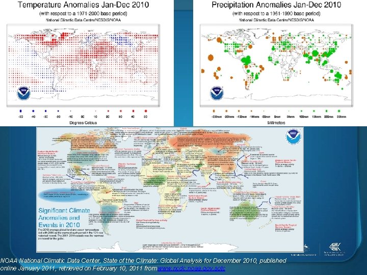 NOAA National Climatic Data Center, State of the Climate: Global Analysis for December 2010,