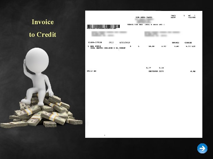 Invoice to Credit 