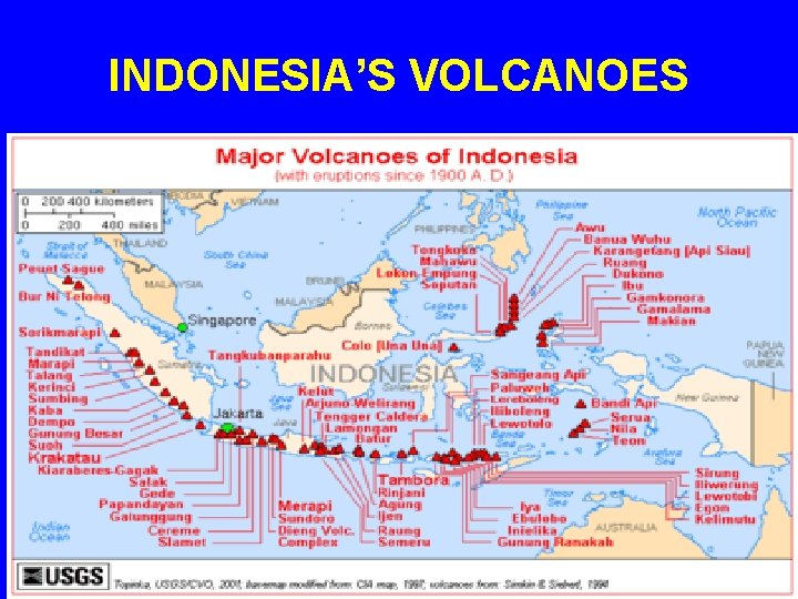 INDONESIA’S VOLCANOES 