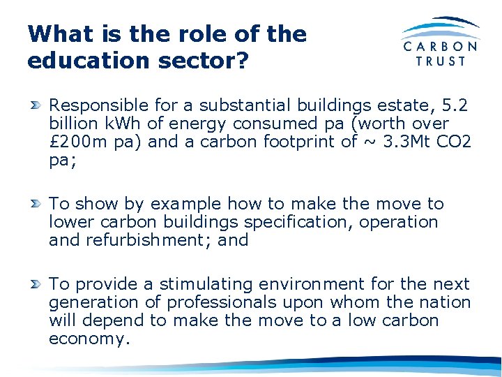 Leading sustainable development the unique role of Education