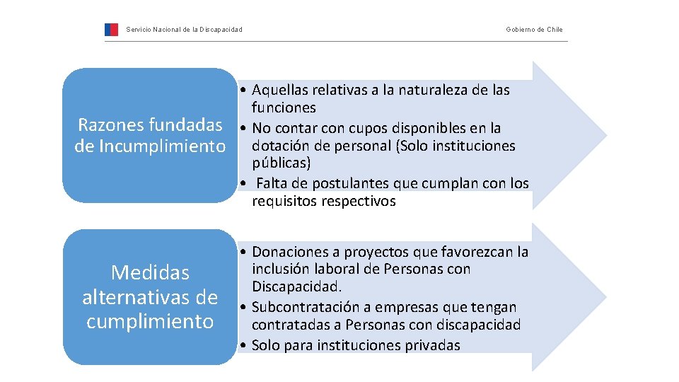 Servicio Nacional de la Discapacidad Gobierno de Chile • Aquellas relativas a la naturaleza