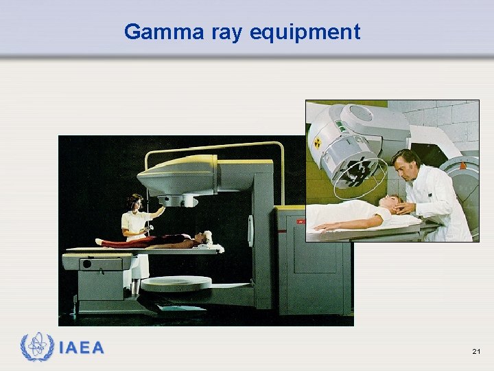 Gamma ray equipment IAEA 21 