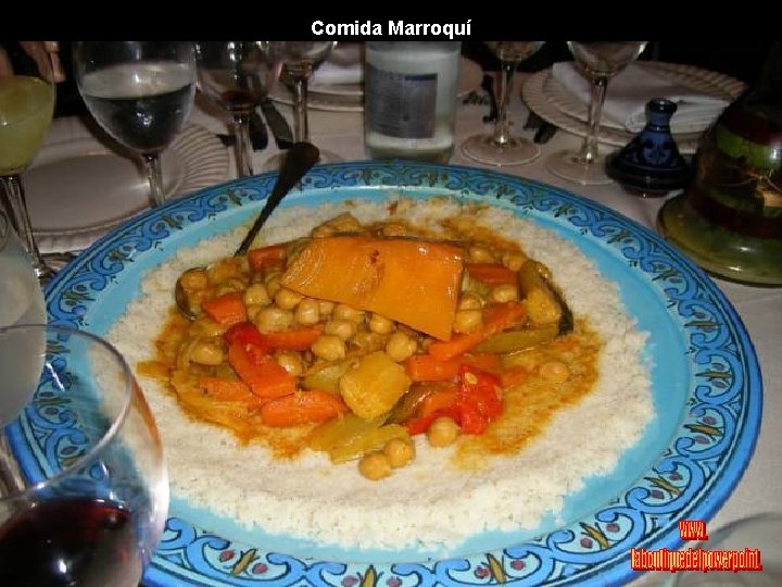 Comida Marroquí 