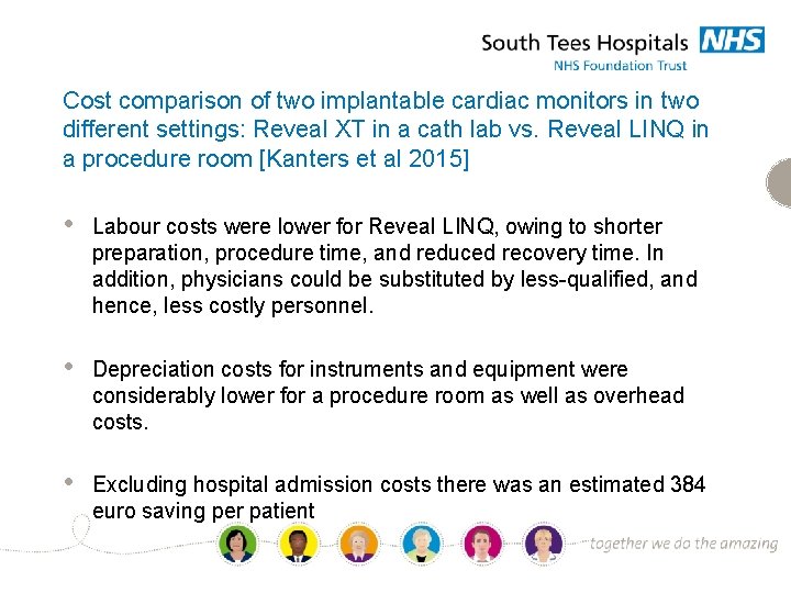 Cost comparison of two implantable cardiac monitors in two different settings: Reveal XT in