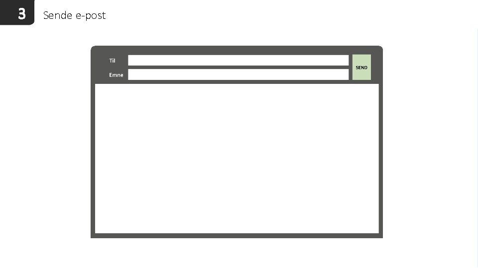 3 Sende e-post 