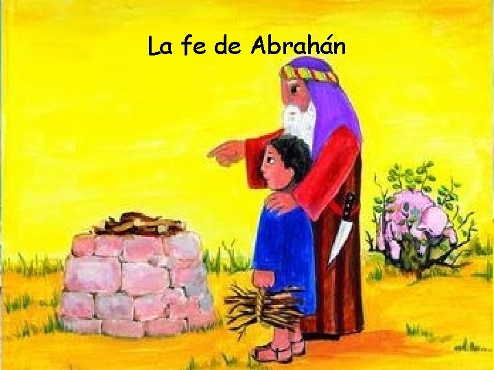 La fe de Abrahán 