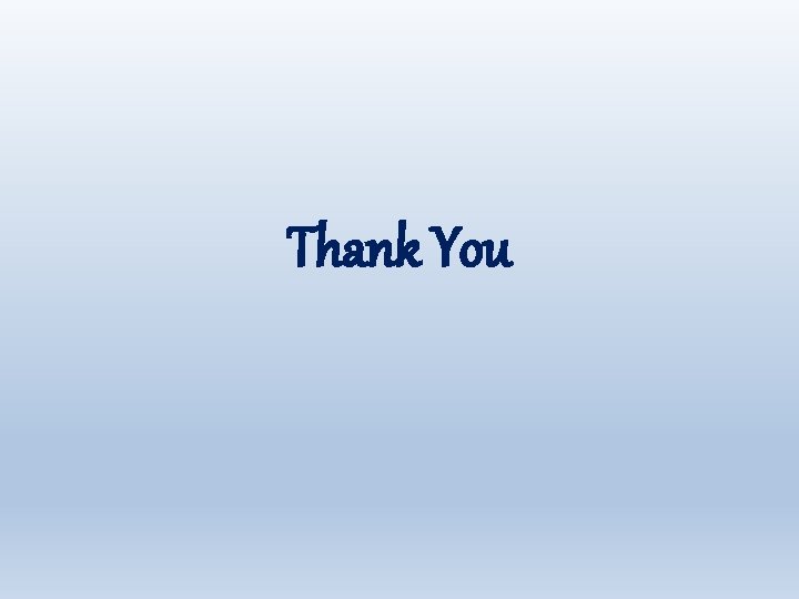Thank You 