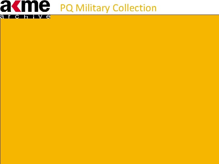 PQ Military Collection 