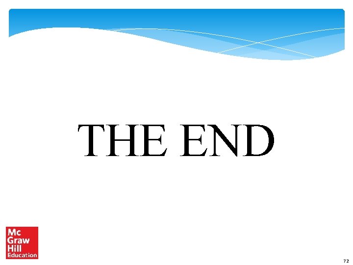 THE END 72 