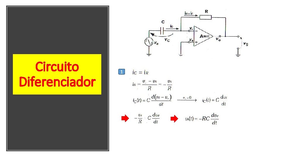 Circuito Diferenciador 1 