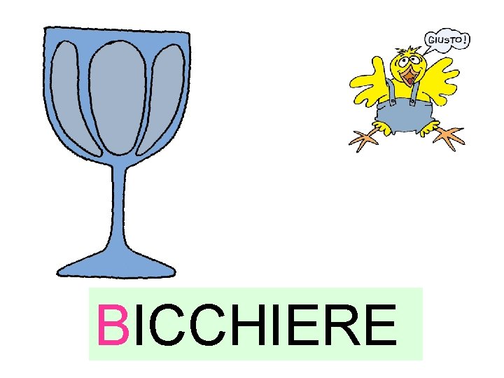 BICCHIERE 