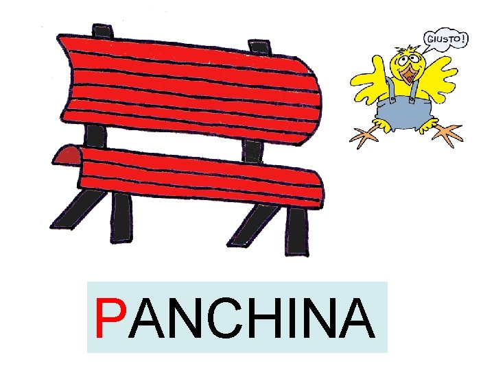 PANCHINA 