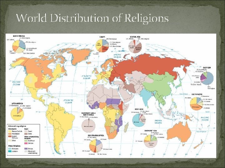 World Distribution of Religions 