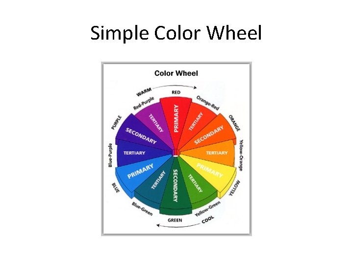 Simple Color Wheel 