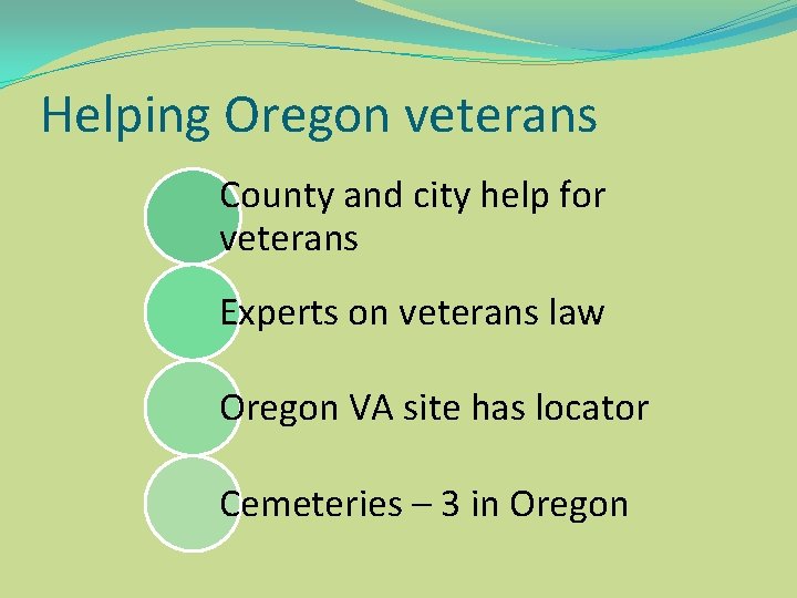 Helping Oregon veterans County and city help for veterans Experts on veterans law Oregon