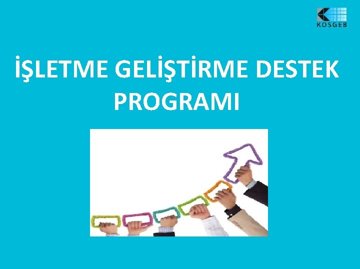 İŞLETME GELİŞTİRME DESTEK PROGRAMI 