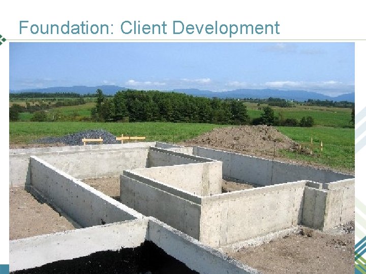 Foundation: Client Development 1) x 31 #MSCPAMAP 14 