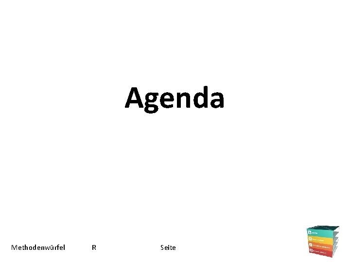 Agenda Methodenwürfel R Seite 