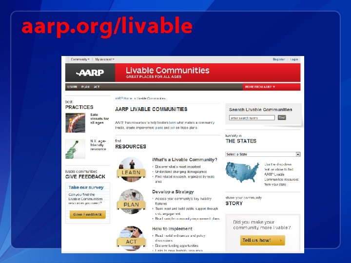 aarp. org/livable 