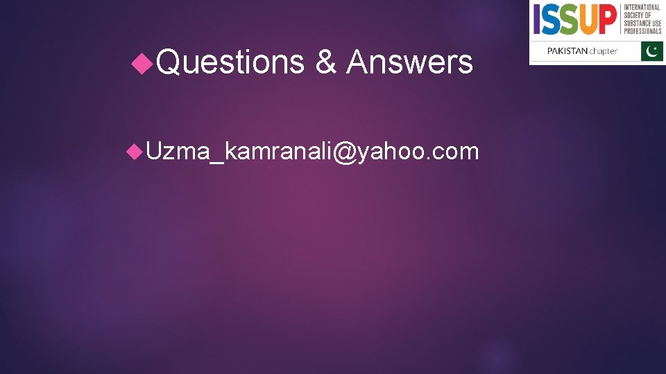  Questions & Answers Uzma_kamranali@yahoo. com 