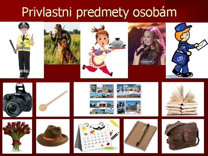 Privlastni predmety osobám 