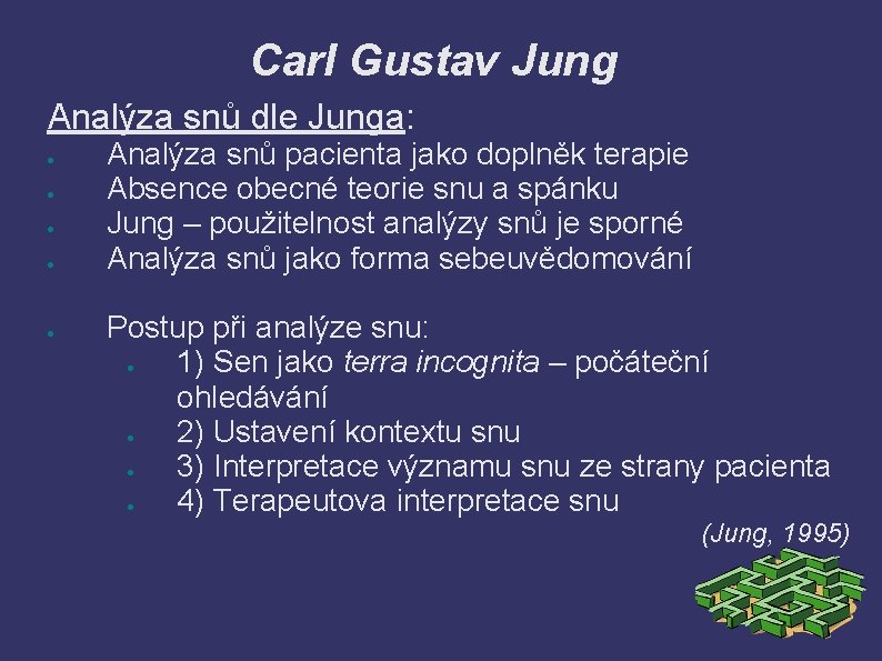 Carl Gustav Jung Analýza snů dle Junga: Analýza snů pacienta jako doplněk terapie Absence