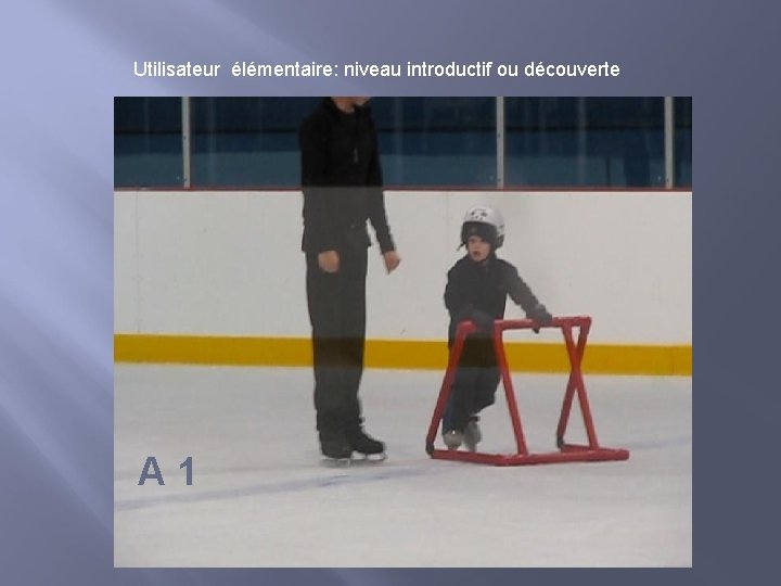 Utilisateur élémentaire: niveau introductif ou découverte A 1 