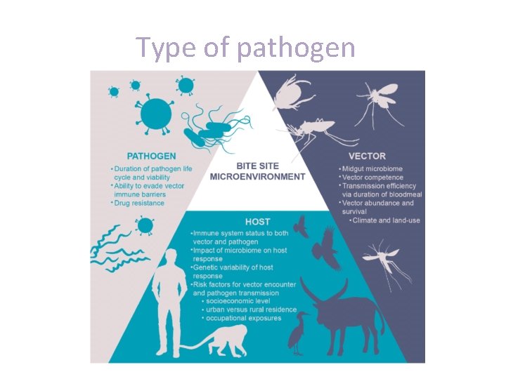 Type of pathogen 