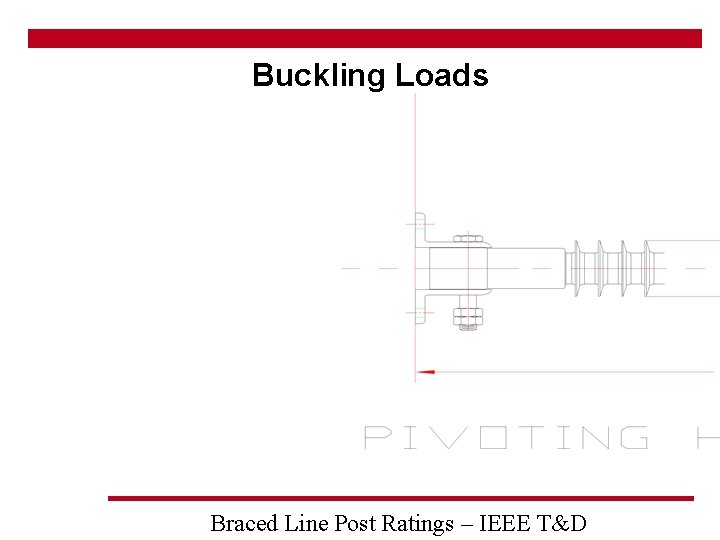 Buckling Loads Braced Line Post Ratings – IEEE T&D 