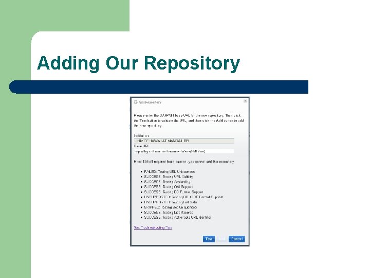 Adding Our Repository 