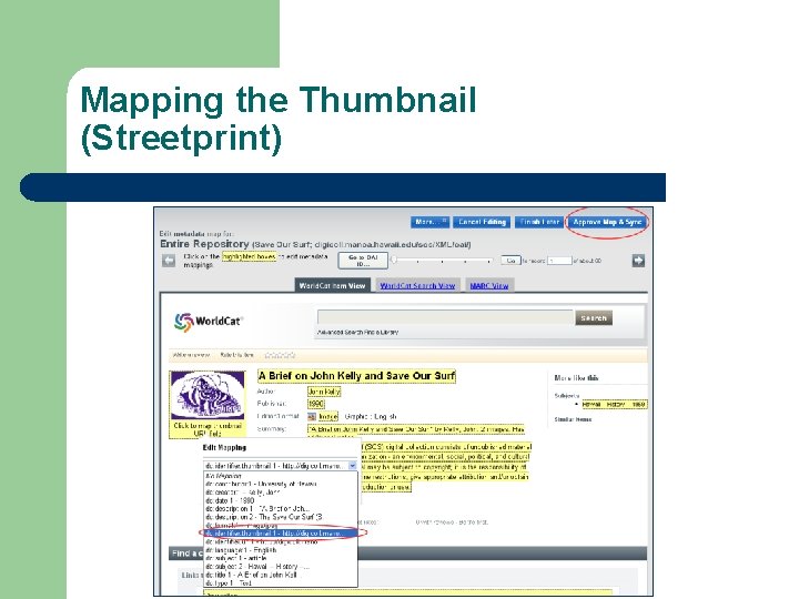 Mapping the Thumbnail (Streetprint) 